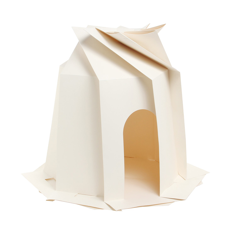 折り紙ペットハウス