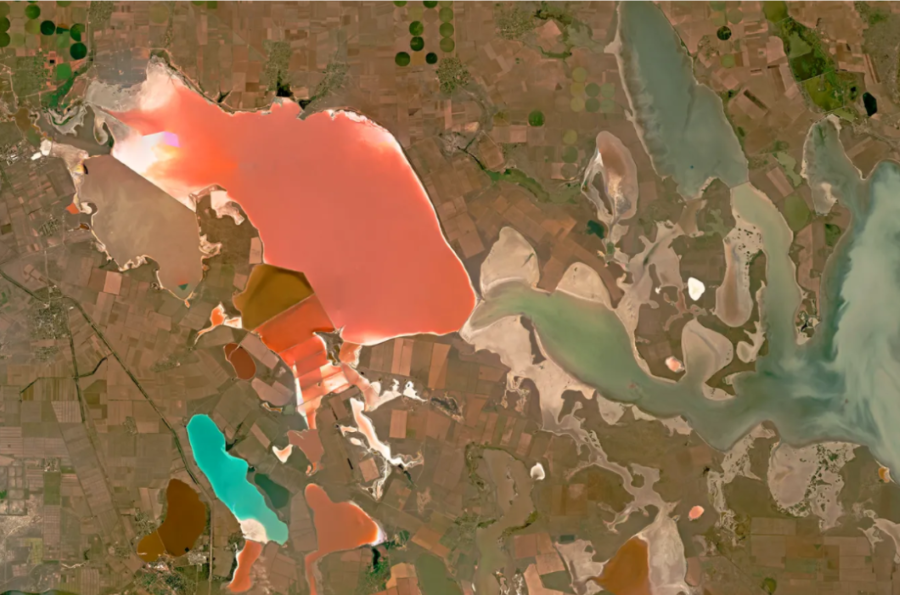Syvash, Ukraine. ©︎ 2021, Planet Labs Inc. All Rights Reserved